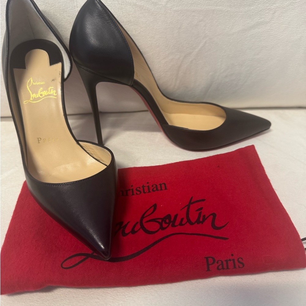 Christian Louboutin Black Stiletto Heels